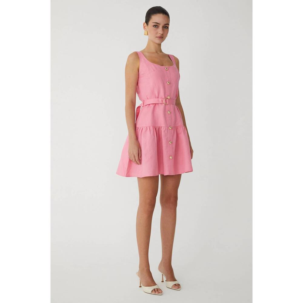 NEW JS71 cari dress in pale pink - Picture 2 of 3